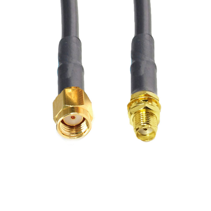 Wassalat Low Loss - 100  SMA RP-Male To SMA Female Cable