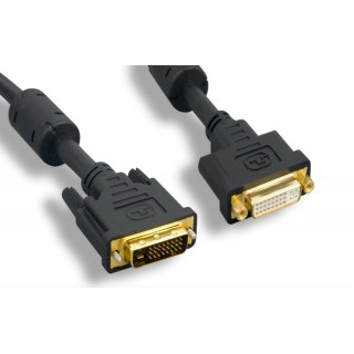 DVI-D Male to DVI-D Female Dual-Link Extension Cable