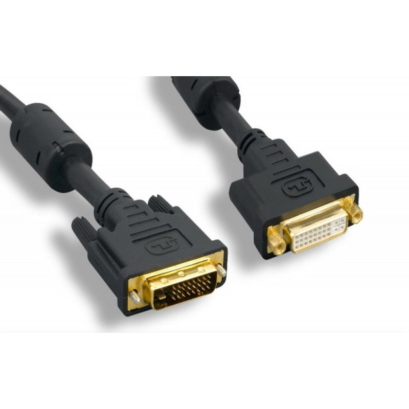 DVI-D Male to DVI-D Female Dual-Link Extension Cable