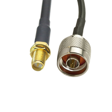 Wassalat Low Loss - 100  SMA RP-Female To N Male Cable