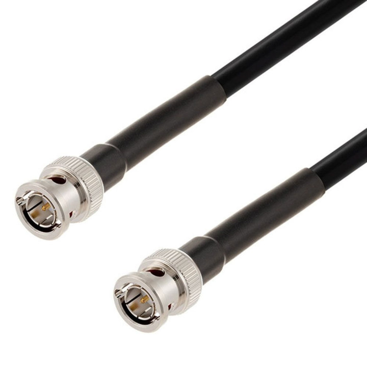 Wassalat 6G-SDI BNC Male to BNC Male Using Black Belden 1694A