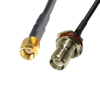 Wassalat Low Loss - 100  SMA RP-Female To TNC RP-Female Cable
