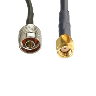 Wassalat Low Loss - 100  N Male To SMA RP-Male Cable