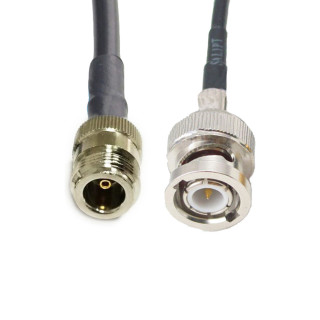 Wassalat Low Loss - 100  N Female To BNC Male Cable