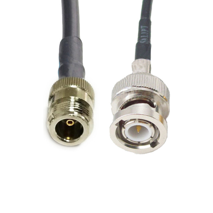 Wassalat Low Loss - 100  N Female To BNC Male Cable