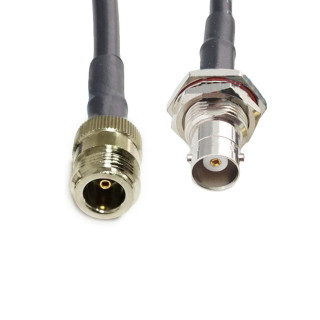 Wassalat Low Loss - 100  N Female To BNC Female Cable