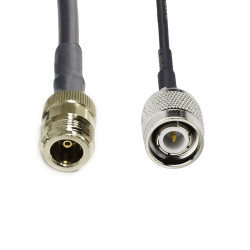 Wassalat Low Loss - 100  N Female To TNC Male Cable