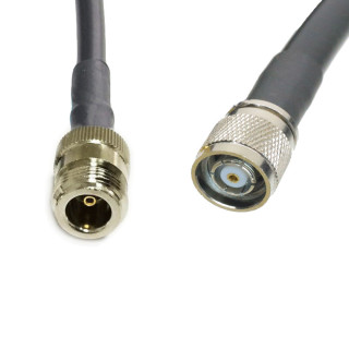 Wassalat Low Loss - 100  N Female To TNC RP-Male Cable