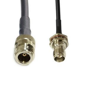 Wassalat Low Loss - 100  N Female To TNC Female Cable
