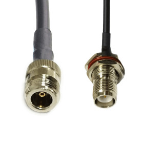 Wassalat Low Loss - 100  N Female To TNC RP-Female Cable