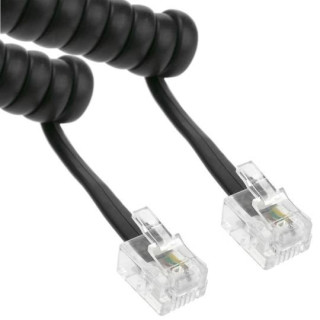 Wassalat RJ11 Coiled Line Cord