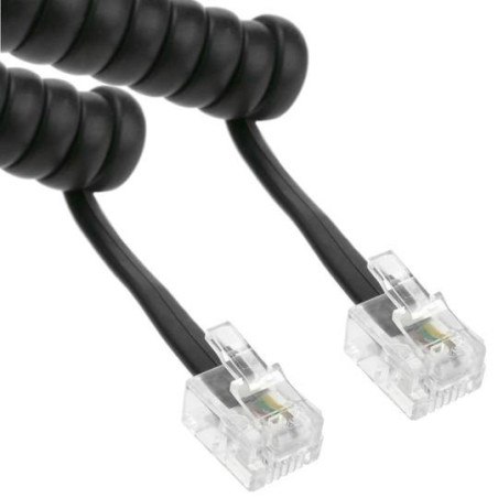 Wassalat RJ11 Coiled Line Cord