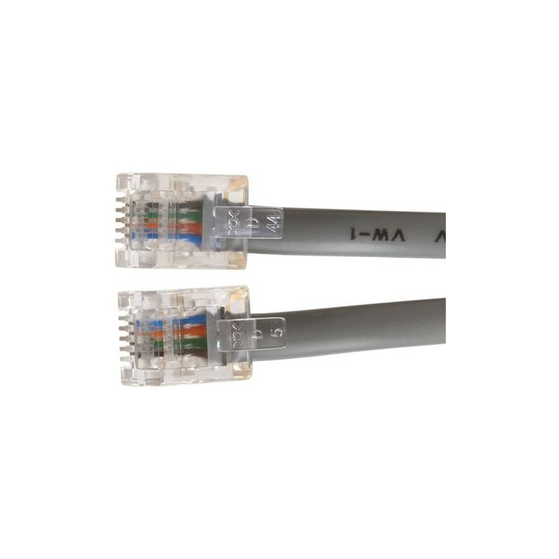 Wassalat RJ11 Line Cord – 4 Conductor - Reverse