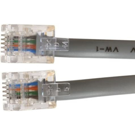 Wassalat RJ11 Line Cord – 4 Conductor - Reverse