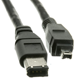 Firewire 400 - 6 Pin to 4 Pin Cable