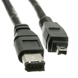 Firewire 400 - 6 Pin to 4 Pin Cable