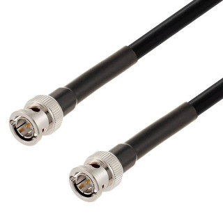 Wassalat 12G-SDI BNC Male to BNC Mala Using Black Belden 4694R