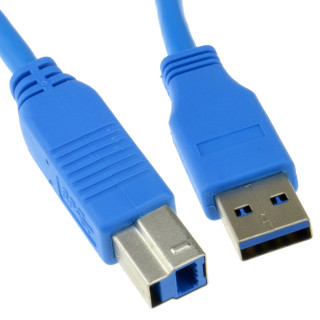 USB 3.0 Type A to Type B Cable - Male/Male