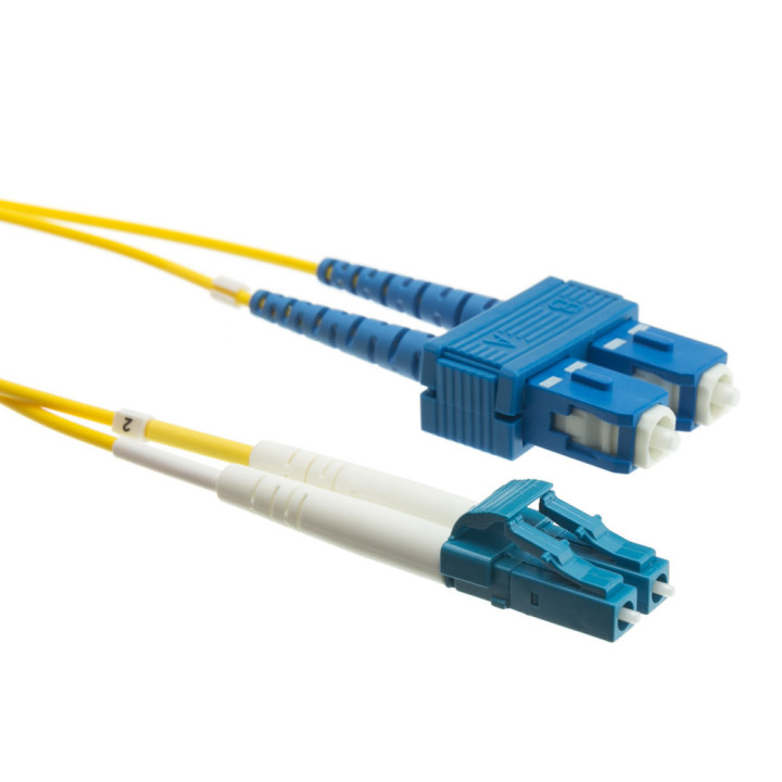 LC/SC LSZH Fiber Optic Patch Cord SM (G.657A1) 9/125 - Duplex (3.0 mm)