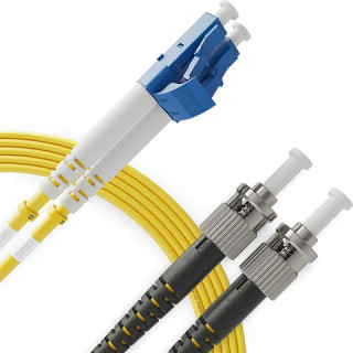 LC/FC LSZH Fiber Optic Patch Cord SM (G.657A1) 9/125 - Duplex (3.0 mm)