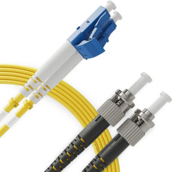 LC/FC LSZH Fiber Optic Patch Cord SM (G.657A1) 9/125 - Duplex (3.0 mm)
