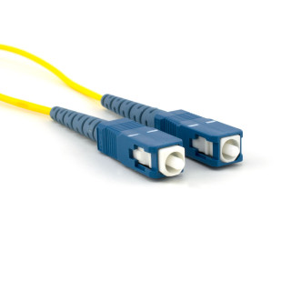SC/SC LSZH Fiber Optic Patch Cord SM (G.657A1) 9/125 - Simplex (3.0 mm)