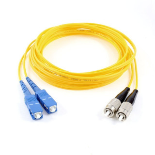 SC/FC LSZH Fiber Optic Patch Cord SM (G.657A1) 9/125 - Duplex (3.0 mm)