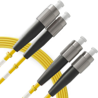 FC/FC LSZH Fiber Optic Patch Cord SM (G.657A1) 9/125 - Duplex (3.0 mm)