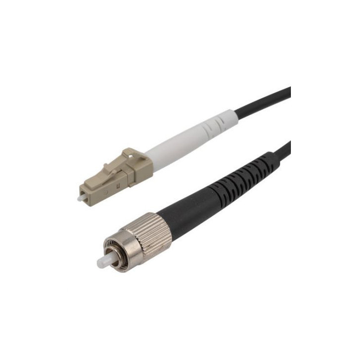 LC/FC LSZH Fiber Optic Patch Cord MM (OM1) 50/125  Simplex (3.0 mm)
