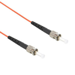 ST/ST LSZH Fiber Optic Patch Cord MM (OM1) 50/125  Simplex (3.0 mm)