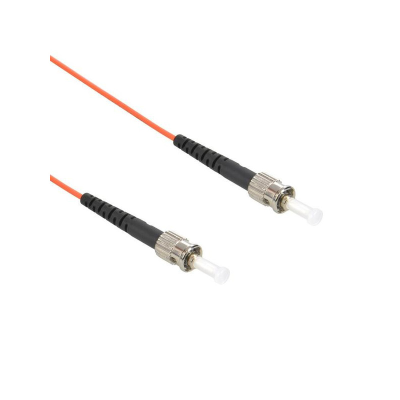 ST/ST LSZH Fiber Optic Patch Cord MM (OM1) 50/125  Simplex (3.0 mm)