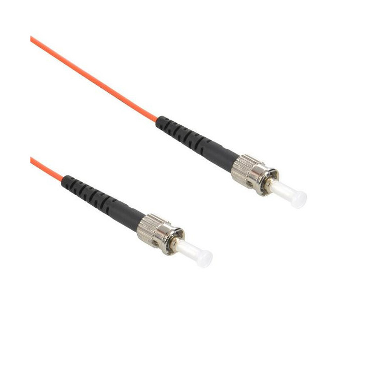 ST/ST LSZH Fiber Optic Patch Cord MM (OM1) 50/125  Simplex (3.0 mm)