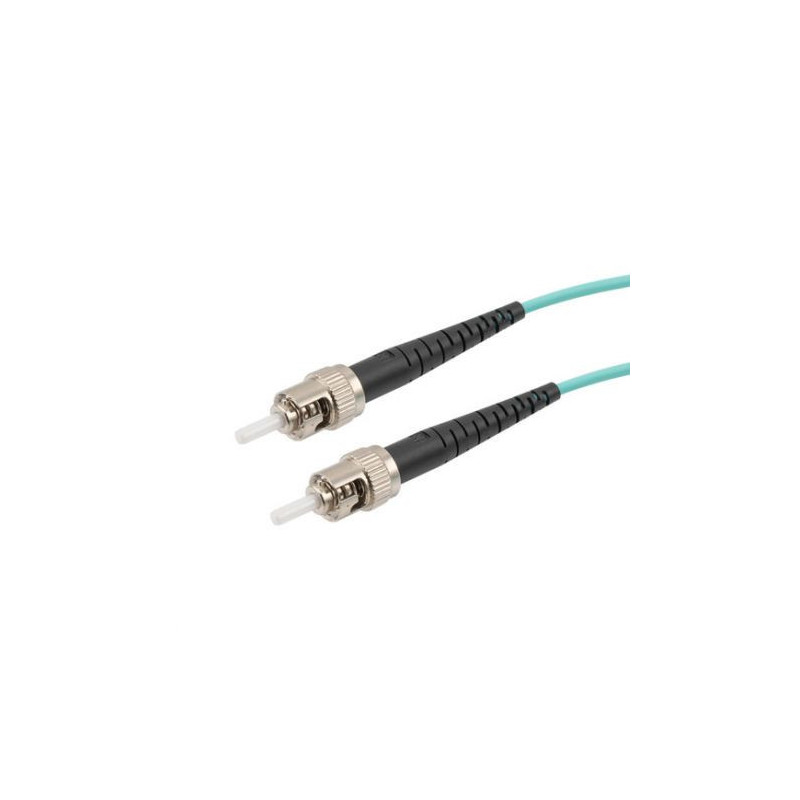 ST/ST LSZH Fiber Optic Patch Cord MM (OM3) 50/125  Simplex (3.0 mm)