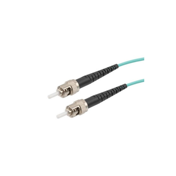 ST/ST LSZH Fiber Optic Patch Cord MM (OM3) 50/125  Simplex (3.0 mm)