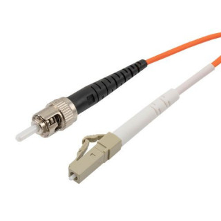 ST/LC LSZH Fiber Optic Patch Cord MM (OM2) 50/125  Simplex (3.0 mm)