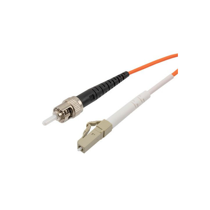 ST/LC LSZH Fiber Optic Patch Cord MM (OM2) 50/125  Simplex (3.0 mm)