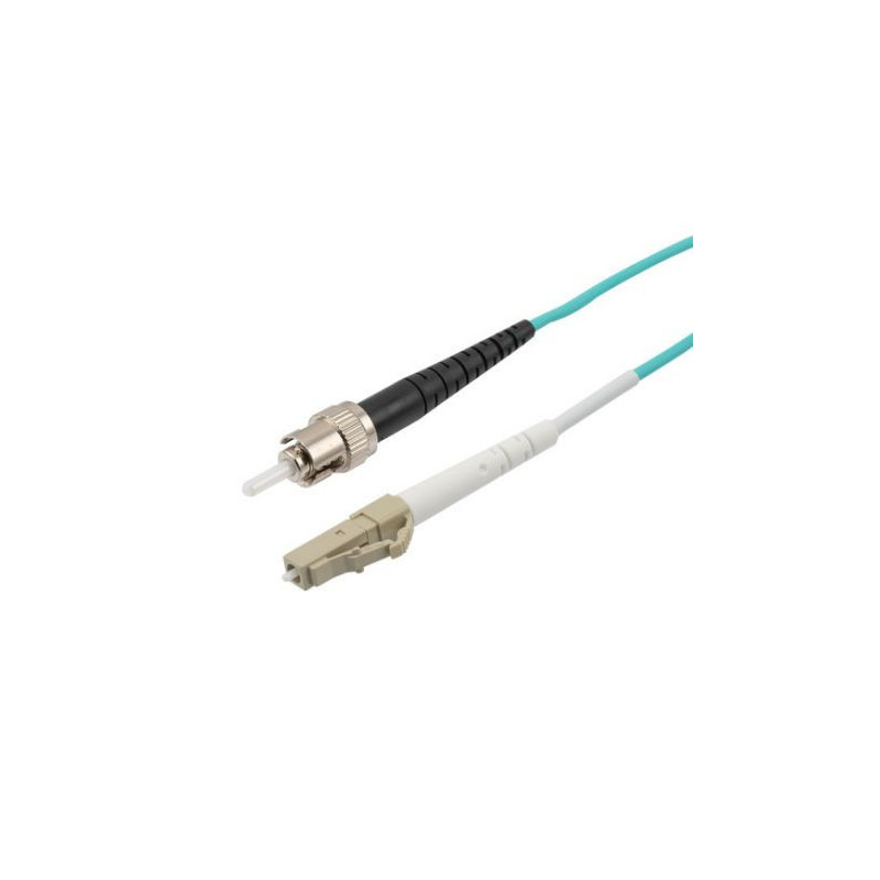 ST/LC LSZH Fiber Optic Patch Cord MM (OM3) 50/125  Simplex (3.0 mm)