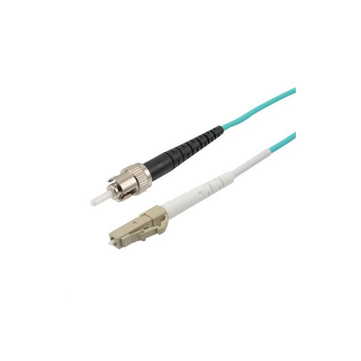 ST/LC LSZH Fiber Optic Patch Cord MM (OM3) 50/125  Simplex (3.0 mm)