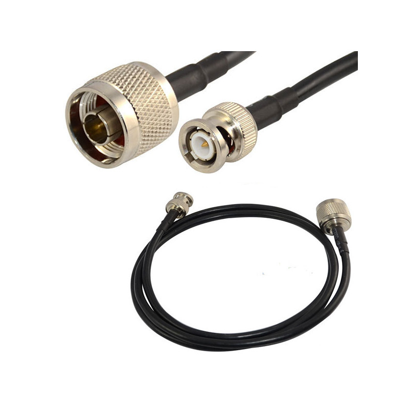 Wassalat Low Loss - 400  BNC Male To N Male Cable