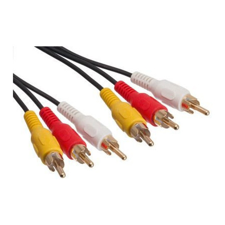 High Performance Triple RCA Cable