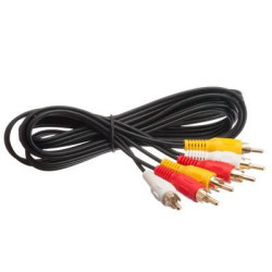 High Performance Triple RCA Cable