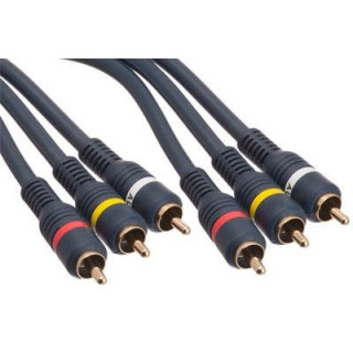 Professional Grade Triple Composite Audio/Video Cable