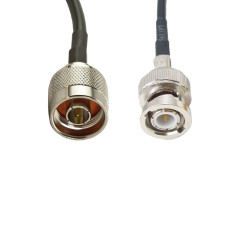Wassalat Low Loss - 400  N Male To BNC Male Cable