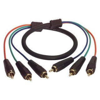 Wassalat 3 Line RGB Component RCA Cable Male to Male
