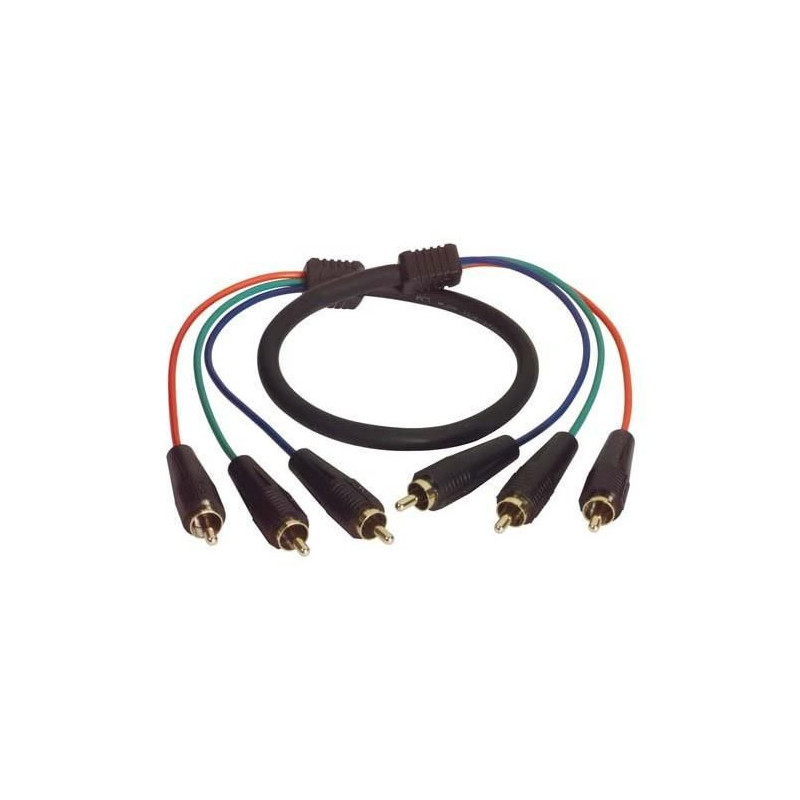 Wassalat 3 Line RGB Component RCA Cable Male to Male