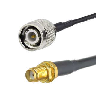 Wassalat Low Loss - 400  TNC Male To SMA Female Cable