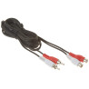 Dual RCA Male/Female Extension Cable