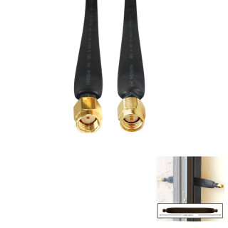 SMA Male To SMA RP-Male Coaxial Flat Cable