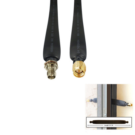 SMA Male To TNC Female Coaxial Flat Cable