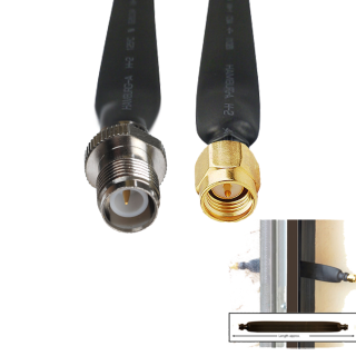 SMA Male To TNC RP-Female le Coaxial Flat Cable